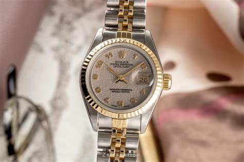 rolex lady datejust stahl gold ref 69173 uhrband|Rolex model 69173 serial number.